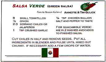 Senora Ocaa's Salsa Verde Recipe